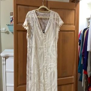 Lace cocktail dress Long